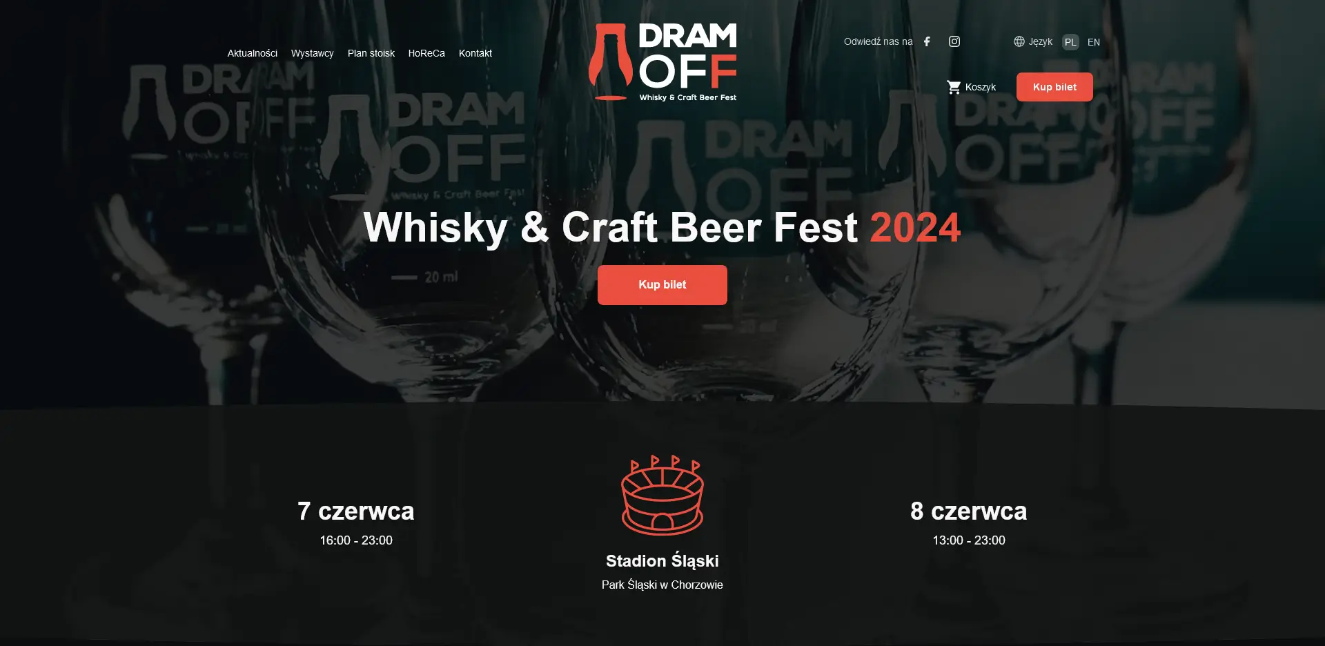 Screenshot of DramOff project