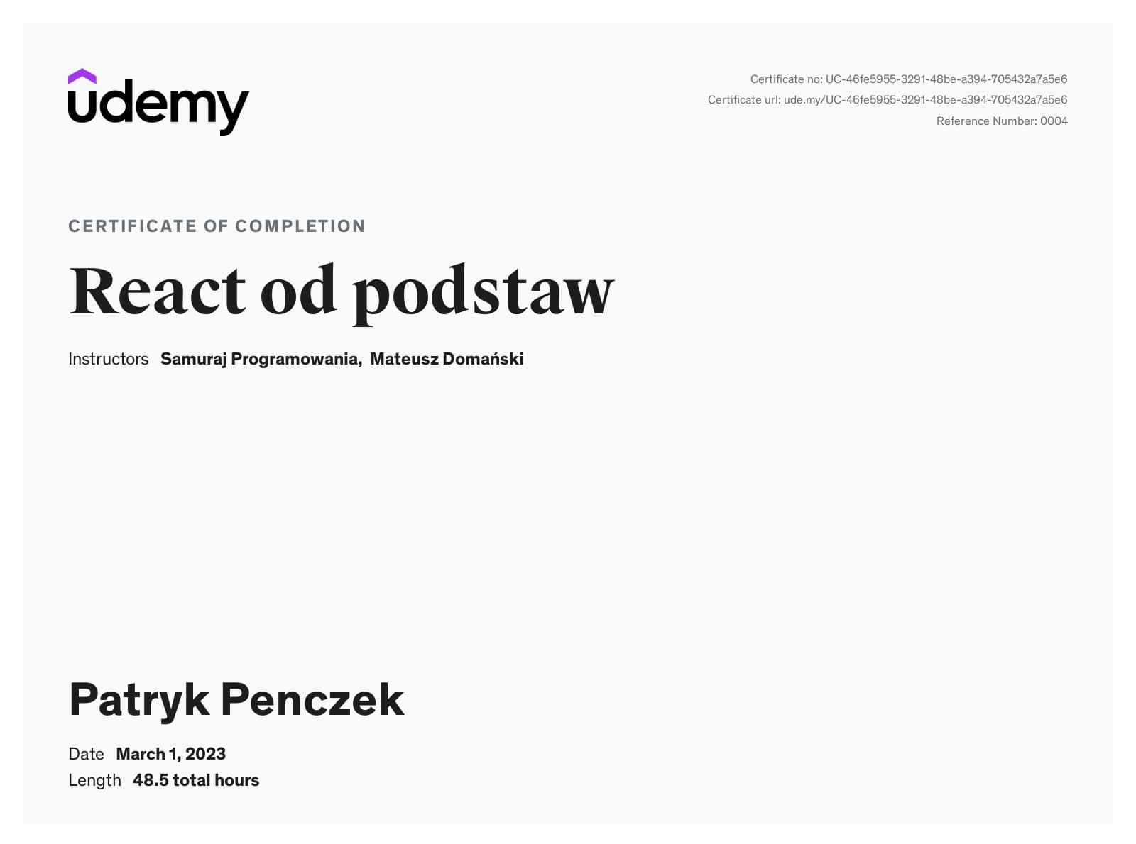 React od podstaw