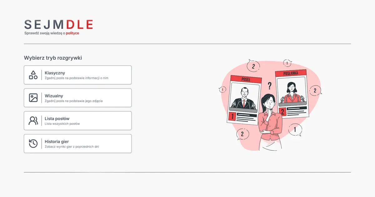 Zdjęcie projektu Sejmdle