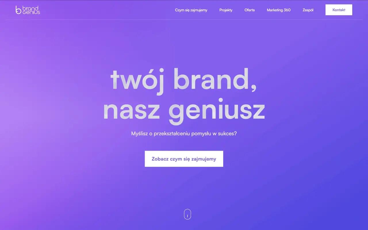 Zdjęcie projektu Brand Genius